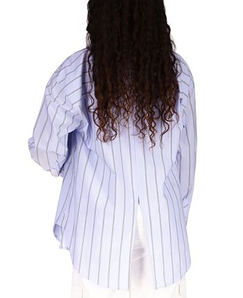 Women's Cotton Split-Back Shirt Sanctuary Women's Cotton Split-Back Shirt -CeCe cloth-shop