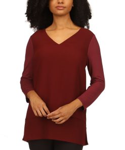 Michael Kors Women's Layered-Look Tunic Top, Regular & Petite Sizes