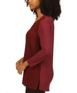 Michael Kors Women's Layered-Look Tunic Top, Regular & Petite Sizes 7 Michael Kors Women's Layered-Look Tunic Top, Regular & Petite Sizes -CeCe cloth-shop 22299436 fpx