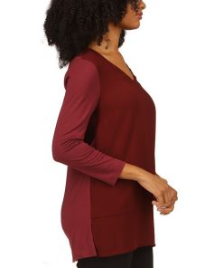 Michael Kors Women's Layered-Look Tunic Top, Regular & Petite Sizes 8 Michael Kors Women's Layered-Look Tunic Top, Regular & Petite Sizes -CeCe cloth-shop 22299437 fpx