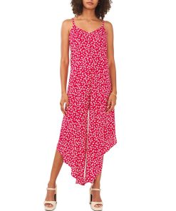 Vince Camuto Women's Wide-Leg Challis Jumpsuit