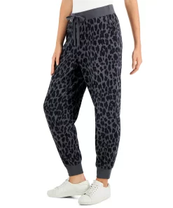 Style & Co Women's Fleece Joggers, Created For Macy's 3 Style & Co Women's Fleece Joggers, Created For Macy's -CeCe cloth-shop 22331813 fpx