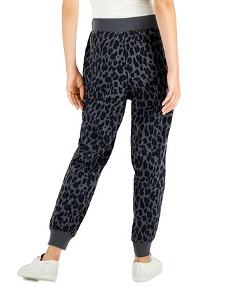 Women's Fleece Joggers, Created For Macy's Style & Co Women's Fleece Joggers, Created For Macy's -CeCe cloth-shop
