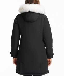 Vince Camuto Women's Faux-Fur-Trim Hooded Parka -CeCe cloth-shop 22337268 fpx