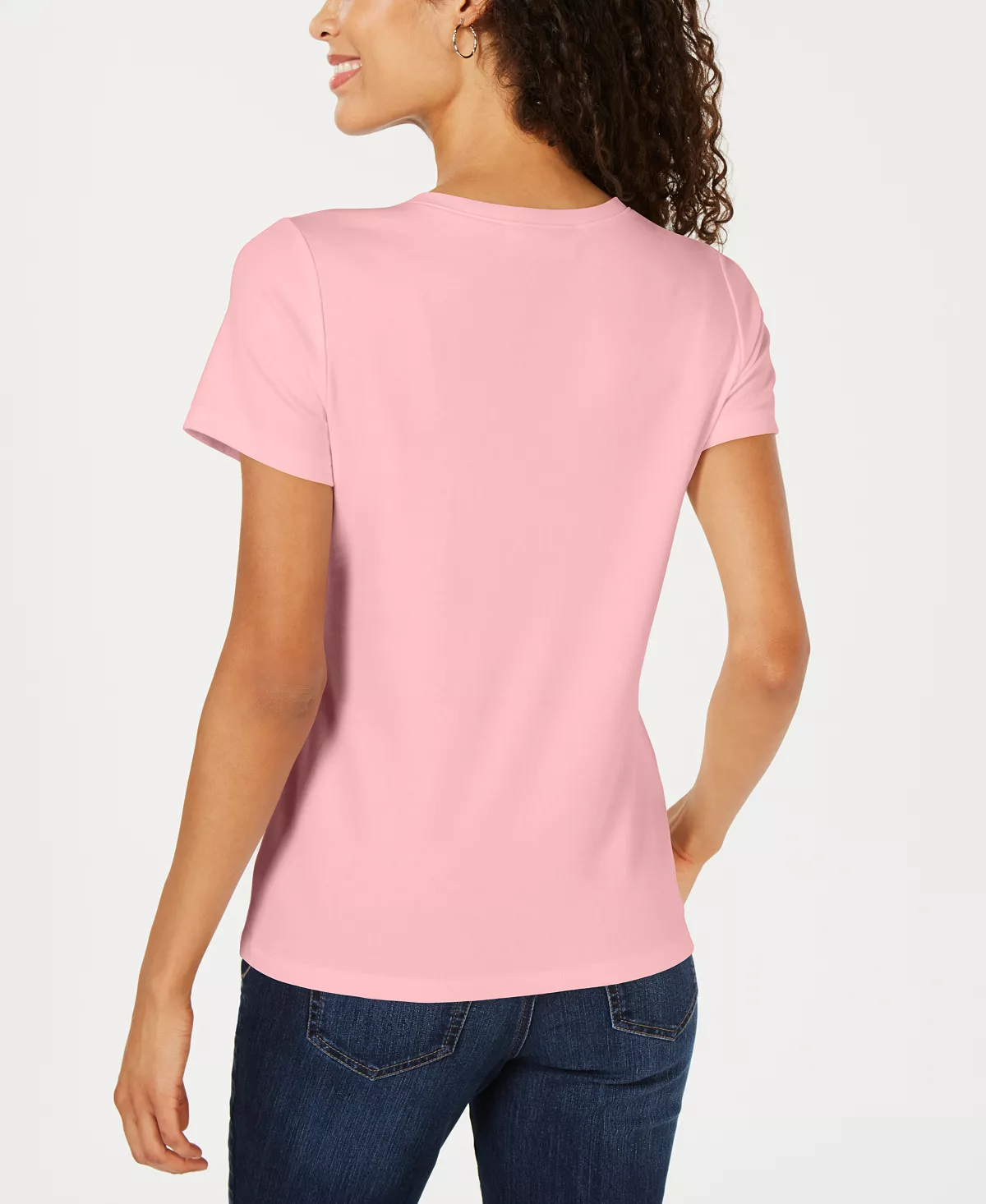 Karen Scott Hort Sleeve Henley Top, Created For Macy's - Image 15
