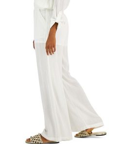 INC International Concepts Women's Pull-On Patch Pocket Wide-Leg Pants, Created For Macy's 2 INC International Concepts Women's Pull-On Patch Pocket Wide-Leg Pants, Created For Macy's -CeCe cloth-shop 22360018 fpx