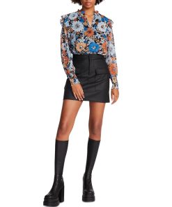 Steve Madden Floral Me Not Top -CeCe cloth-shop 22368616 fpx