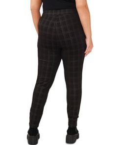 Vince Camuto Plus Size Plaid Leggings 2 Vince Camuto Plus Size Plaid Leggings -CeCe cloth-shop 22370962 fpx