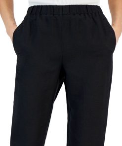 Alfani Women's Linen Blend Pull-On Pants, Created For Macy's 8 Alfani Women's Linen Blend Pull-On Pants, Created For Macy's -CeCe cloth-shop 22376191 fpx