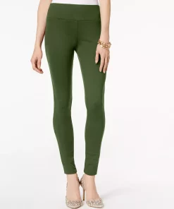 INC International Concepts Women's Pull-On Ponte Pants, Created For Macy's 5 INC International Concepts Women's Pull-On Ponte Pants, Created For Macy's -CeCe cloth-shop 22393886 fpx