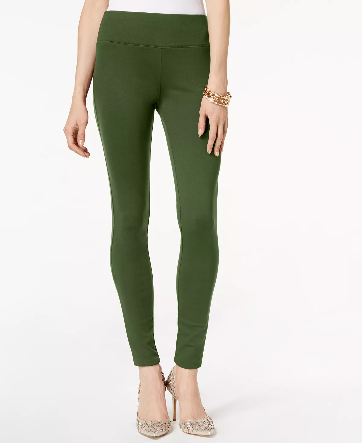Women's Pull-On Ponte Pants, Created For Macy's INC International Concepts Women's Pull-On Ponte Pants, Created For Macy's -CeCe cloth-shop
