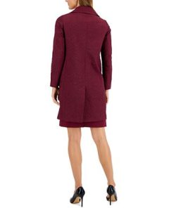 Anne Klein Women's Floral-Quilted Snap-Button Jacket -CeCe cloth-shop 22412820 fpx