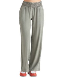 Black Tape Women's Smocked-Waist Pants