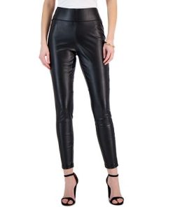INC International Concepts Women's Faux-Leather Leggings, Created For Macy's -CeCe cloth-shop 22427801 fpx