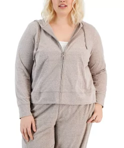 ID Ideology Plus Size Full-Zip Hooded Jacket, Created For Macy's