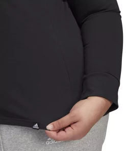 ADIDAS Plus Size Logo T-Shirt -CeCe cloth-shop 22467574 fpx