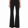 CeCe Women's Princess-Seam Flared Wide-Leg Pants