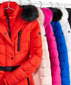 Michael Kors Women's Faux-Fur-Trim Hooded Puffer Coat, Created For Macy's 4 Michael Kors Women's Faux-Fur-Trim Hooded Puffer Coat, Created For Macy's -CeCe cloth-shop 22523115 fpx