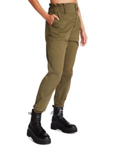Steve Madden Women's Melanie High-Rise Button-Fly Pants 2 Steve Madden Women's Melanie High-Rise Button-Fly Pants -CeCe cloth-shop 22523915 fpx