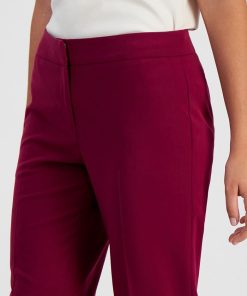 Bar III Women's Bi-Stretch Mid-Rise Ankle Pants, Created For Macy's -CeCe cloth-shop 22542333 fpx