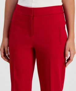 Bar III Women's Straight-Leg Mid-Rise Ankle Pants, Created For Macy's 8 Bar III Women's Straight-Leg Mid-Rise Ankle Pants, Created For Macy's -CeCe cloth-shop 22542454 fpx