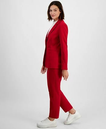 Bar III Women's Straight-Leg Mid-Rise Ankle Pants, Created For Macy's - Image 3