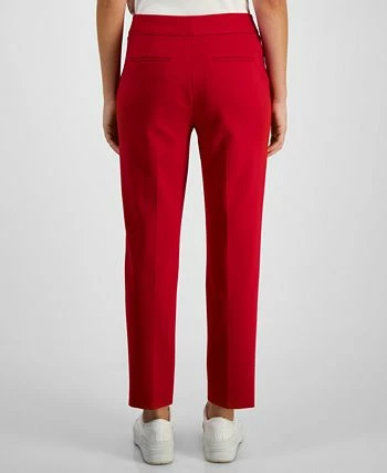 Bar III Women's Straight-Leg Mid-Rise Ankle Pants, Created For Macy's - Image 2