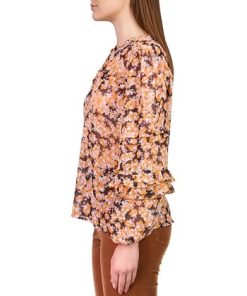 Sanctuary Women's Floral-Print Pintuck Blouse -CeCe cloth-shop 22554590 fpx