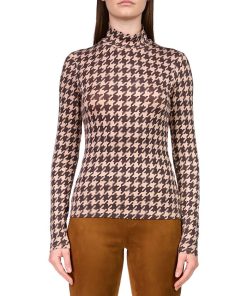 Sanctuary Women's Slinky Mock Neck Long Sleeve T-Shirt