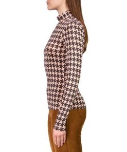 Sanctuary Women's Slinky Mock Neck Long Sleeve T-Shirt -CeCe cloth-shop 22586471 fpx