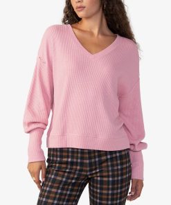 Sanctuary Women's Highline Waffle-Knit Top
