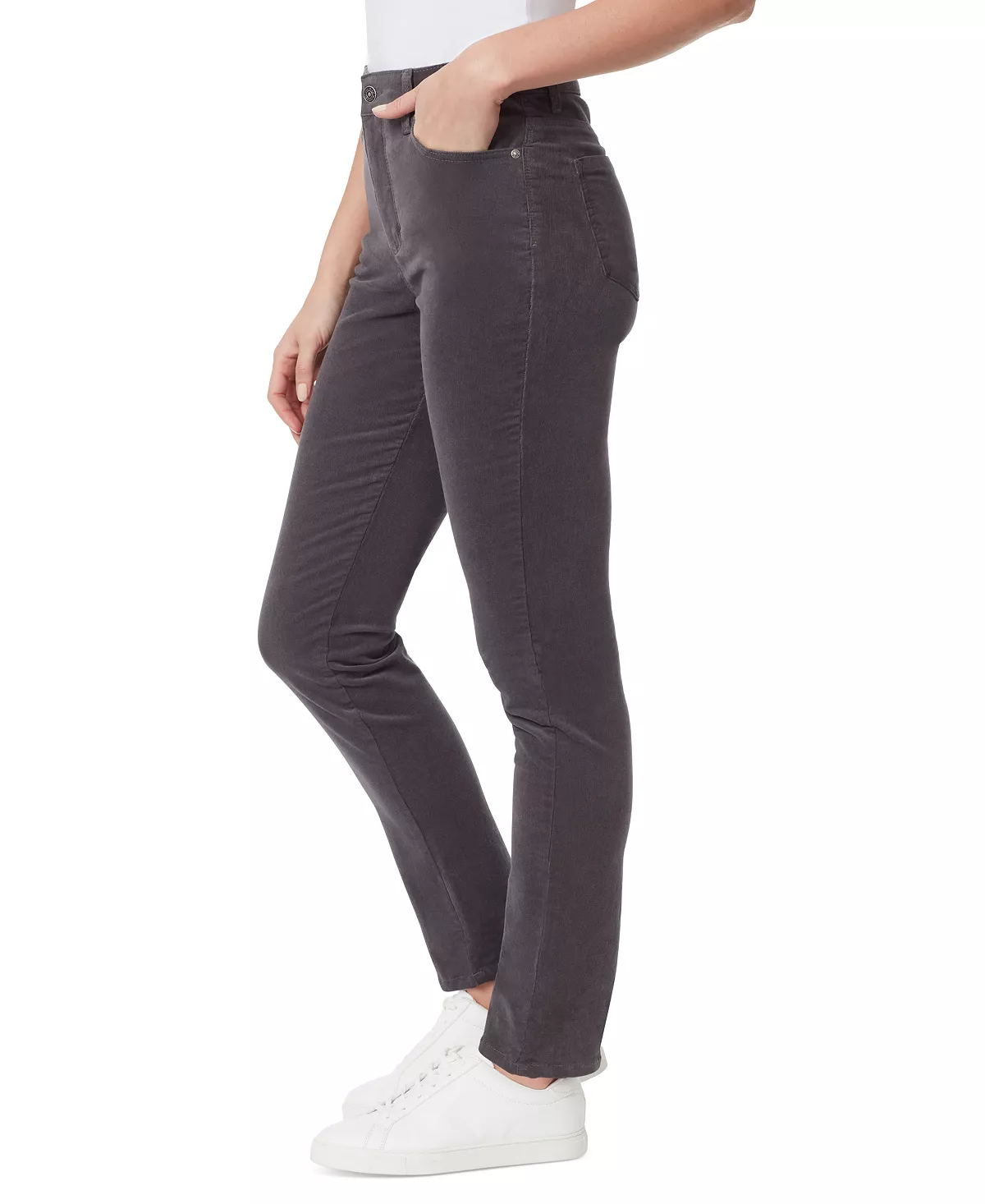 Gloria Vanderbilt Women's Amanda High-Rise Corduroy Slim Jeans - Image 6