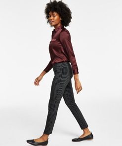 Alfani Women's Tummy-Control Pull-On Skinny Pants, Created For Macy's 2 Alfani Women's Tummy-Control Pull-On Skinny Pants, Created For Macy's -CeCe cloth-shop 22626765 fpx