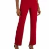 Anne Klein Women's Pull-On Slash-Pocket Pants