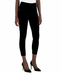 Anne Klein Pull-On Velour Legging