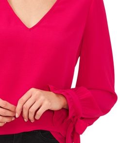 CeCe Tie-Cuff Top 2 CeCe Tie-Cuff Top -CeCe cloth-shop 22676231 fpx