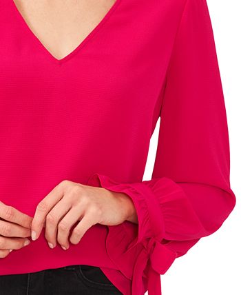 Tie-Cuff Top CeCe Tie-Cuff Top -CeCe cloth-shop