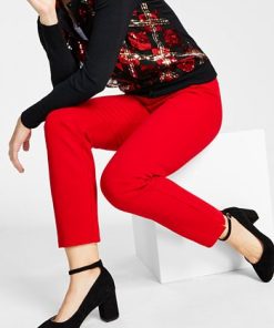 Charter Club Women's Pull-On Tummy-Control Pants, Regular & Short Lengths, Created For Macy's -CeCe cloth-shop 22684645 fpx