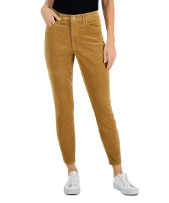 Tommy Hilfiger Women's Corduroy Skinny Ankle Pants 2 Tommy Hilfiger Women's Corduroy Skinny Ankle Pants -CeCe cloth-shop 22693719 fpx