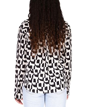 Women's Wide-Cuff Button-Front Shirt Sanctuary Women's Wide-Cuff Button-Front Shirt -CeCe cloth-shop