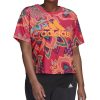 ADIDAS Women's Farm Rio Logo-Front Short-Sleeve T-Shirt