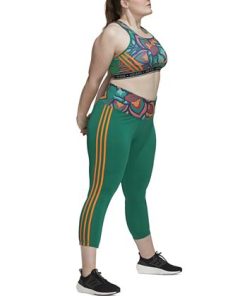 ADIDAS Plus Size Farm Rio Printed Medium-Impact Sport Bra 5 ADIDAS Plus Size Farm Rio Printed Medium-Impact Sport Bra -CeCe cloth-shop 22724128 fpx