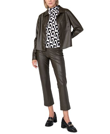 Women's Carnaby Faux-Leather Cropped Leggings Sanctuary Women's Carnaby Faux-Leather Cropped Leggings -CeCe cloth-shop