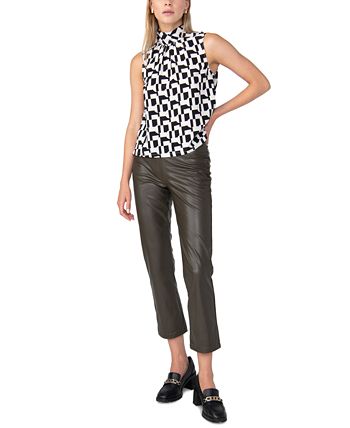 Women's Carnaby Faux-Leather Cropped Leggings Sanctuary Women's Carnaby Faux-Leather Cropped Leggings -CeCe cloth-shop