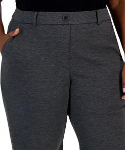 Kasper Plus Size Faux-Fly Pull-On Wide-Leg Pants 10 Kasper Plus Size Faux-Fly Pull-On Wide-Leg Pants -CeCe cloth-shop 22761796 fpx