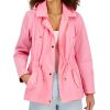 Charter Club Women's Water-Resistant Hooded Anorak Jacket, Created For Macy's