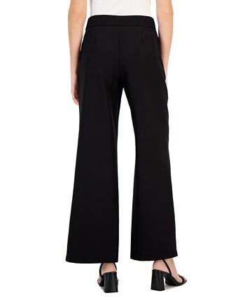 Women's High-Rise Front-Slit Flare-Leg Pants, Created For Macy's INC International Concepts Women's High-Rise Front-Slit Flare-Leg Pants, Created For Macy's -CeCe cloth-shop