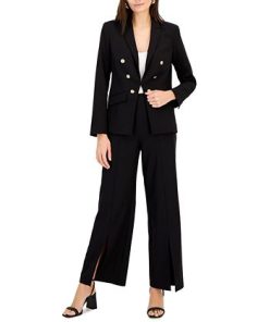 INC International Concepts Women's Double-Breasted Blazer, Created For Macy's -CeCe cloth-shop 22783649 fpx