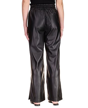 Morgan Faux Leather Straight Leg Pants Sanctuary Morgan Faux Leather Straight Leg Pants -CeCe cloth-shop