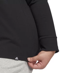 ADIDAS Plus Size Logo T-Shirt -CeCe cloth-shop 22865106 fpx